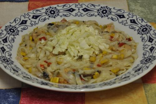 Thajská lahodná omáčka s rýžovými nudlemi  – Snadné recept z Thajsko kuchyně, hotový za 30 - 45 minut